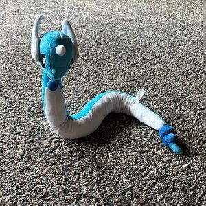 Pokemon Blue and White Dragonair Plush Toy